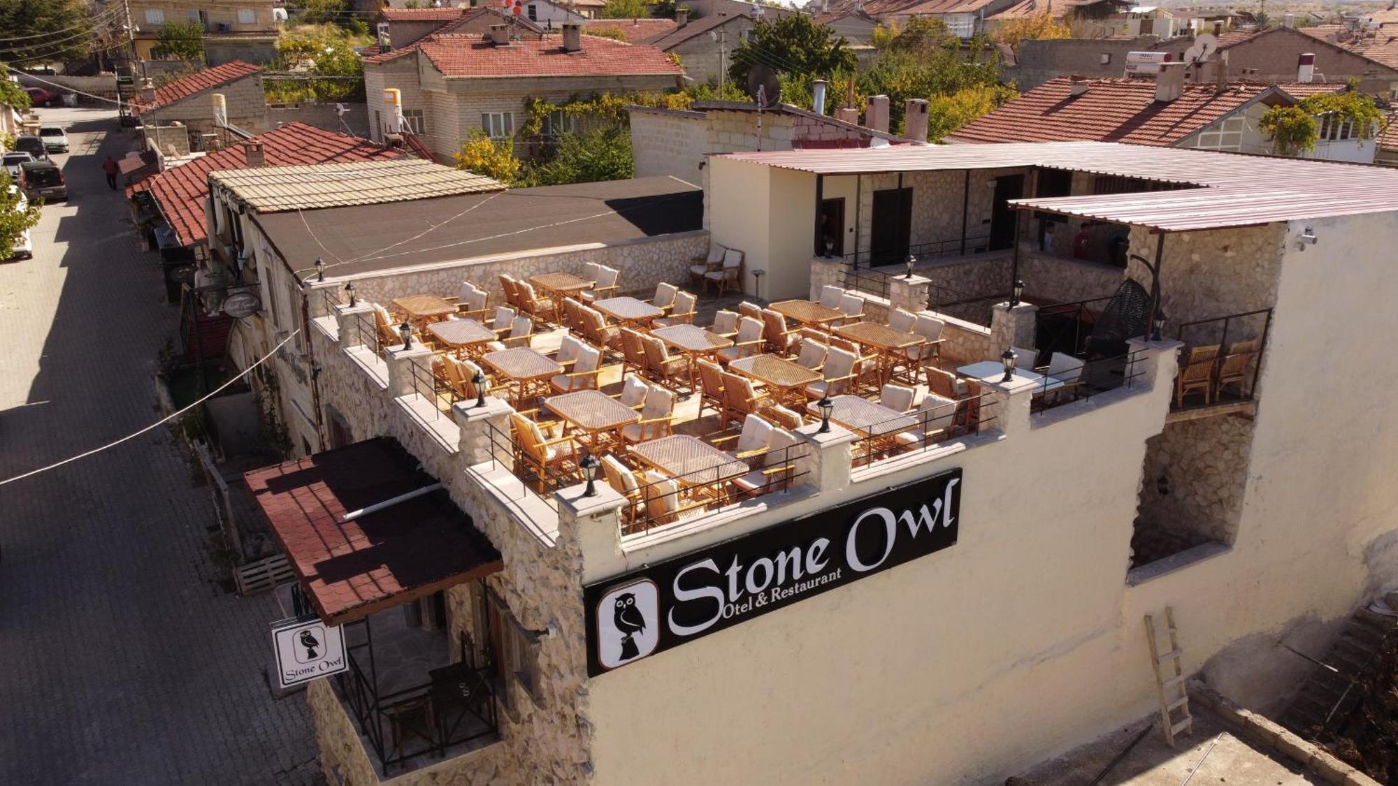 Stone Owl Otel & Restaurant Uchisar Exterior photo